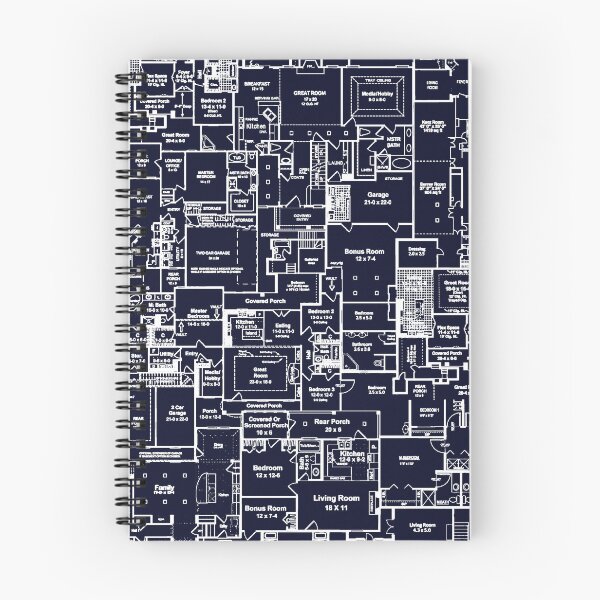 Item preview, Floor Plan Collage(white ver.) designed and sold by area26.