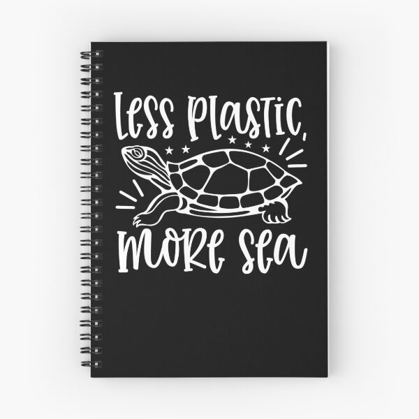 Item preview, Less Plastic more Sea - Save the Turtles and Save our Planet Apparel for Turtle Lovers designed and sold by tjred01.