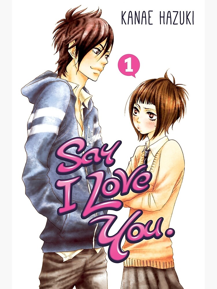 Say I Love You Anime Stream Deutsch "say i love you anime" Poster for Sale by joelmartinna | Redbubble