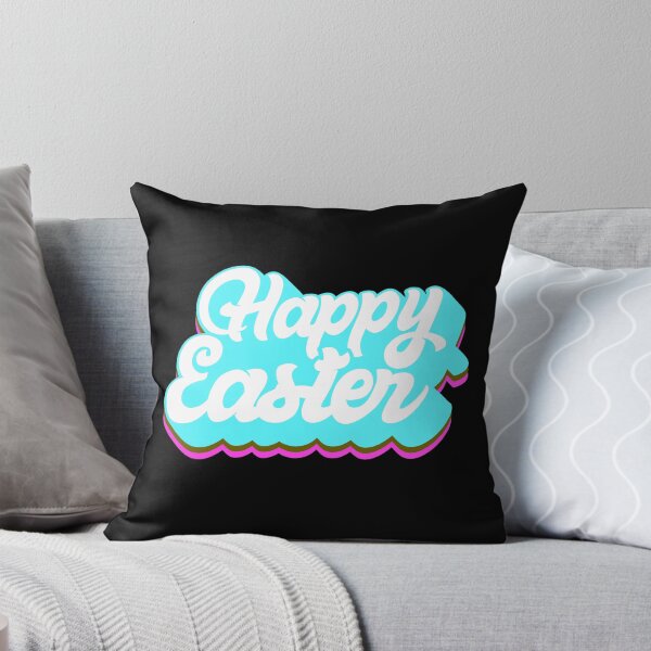 Item preview, Funny Happy Easter Day Retro Vintage Eighties 80s Logo designed and sold by tjred01.