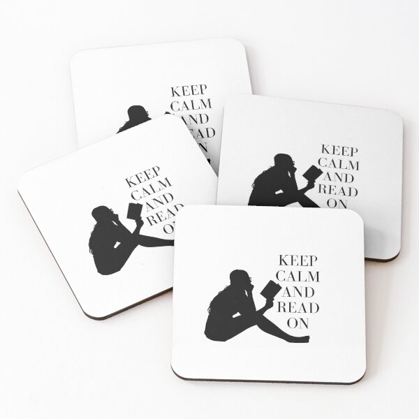 Item preview, Keep calm and read on designed and sold by ReneeMarie1.