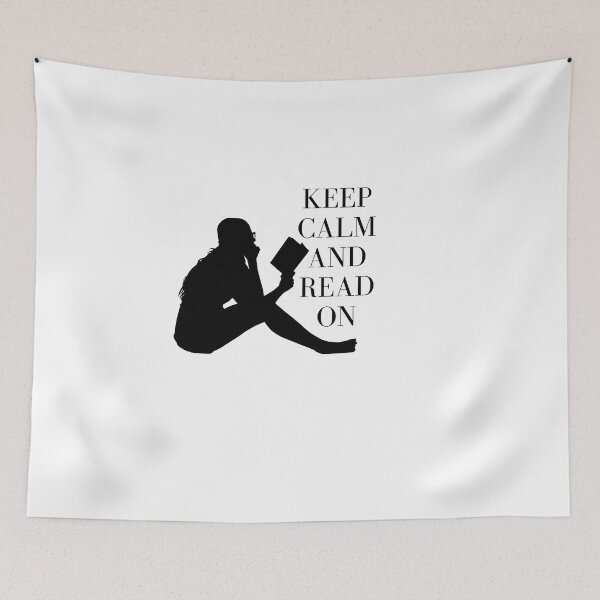 Item preview, Keep calm and read on designed and sold by ReneeMarie1.