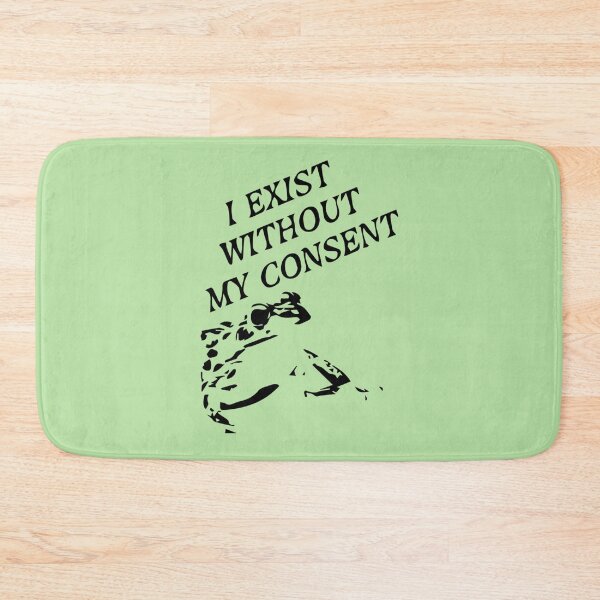 Item preview, I Exist Without My Consent Meme Frog     designed and sold by litzyminhodges.