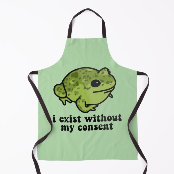 Item preview, I Exist Without My Consent Existential Toad designed and sold by litzyminhodges.