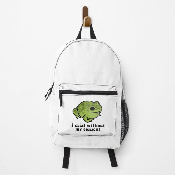 Item preview, I Exist Without My Consent Existential Toad designed and sold by litzyminhodges.