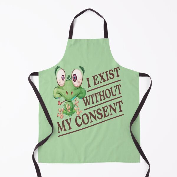 Item preview, I Exist Without My Consent Frog Funny Surreal Meme Me   designed and sold by litzyminhodges.