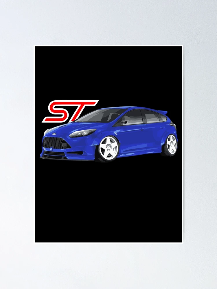 Ford Focus mk3 RS ST FORD PERFORMANCE RS v ST iPhone Case grey Sticker for  Sale by igttc