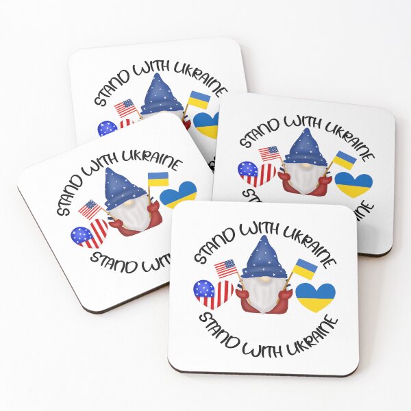 Item preview, STAND WITH UKRAINE GNOME designed and sold by desireedickens.