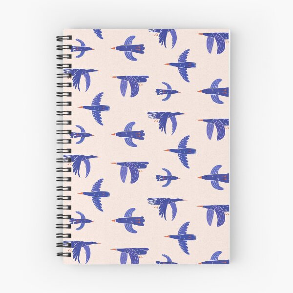 Item preview, Cute Blue bird pattern  designed and sold by wecouldall-be.