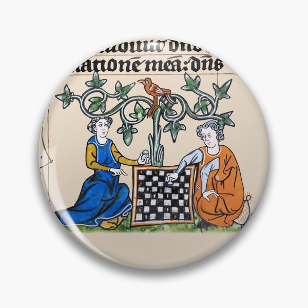 Item preview, Medieval Chess Players: 1300's designed and sold by ebrawne.