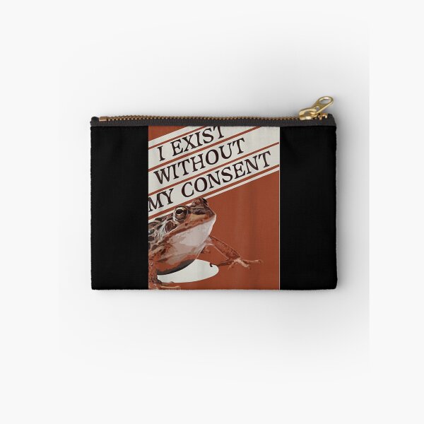Item preview, I Exist Without My Consent Existential Toad    designed and sold by litzyminhodges.