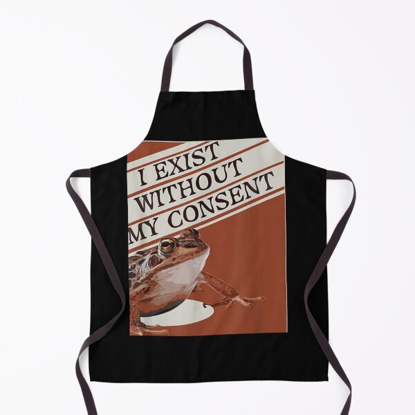 Item preview, I Exist Without My Consent Existential Toad    designed and sold by litzyminhodges.