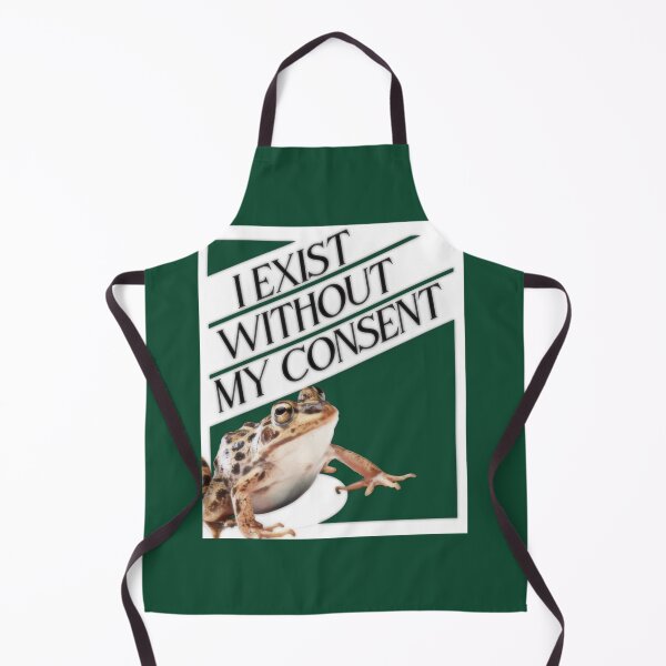 Item preview, I Exist Without My Consent Existential Toad   designed and sold by litzyminhodges.