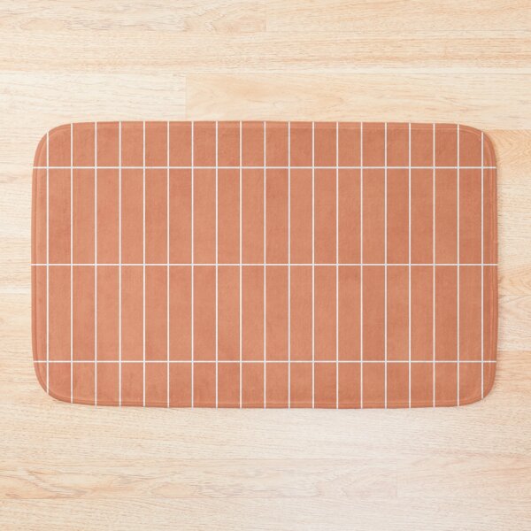 Item preview, Rectangular Grid Pattern - Coral designed and sold by Zoltan Ratko.