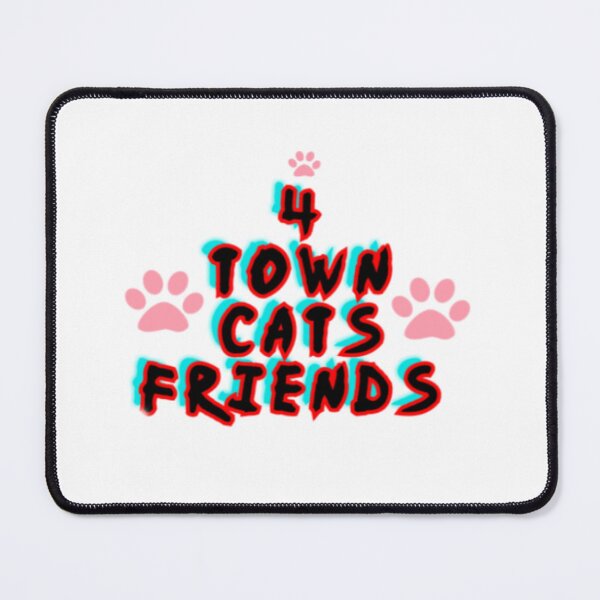 Item preview, 4 town cats friends, gift of your friend designed and sold by LuxeBuzz.
