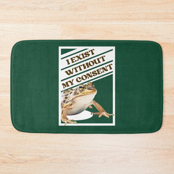 Item preview, I Exist Without My Consent Meme Frog      designed and sold by litzyminhodges.