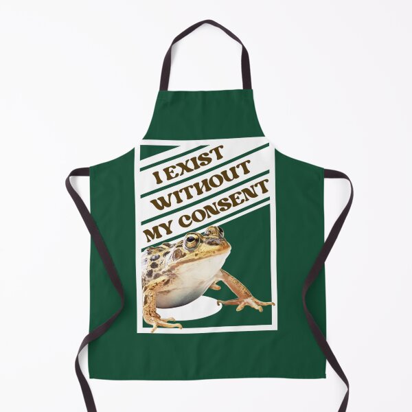 Item preview, I Exist Without My Consent Meme Frog      designed and sold by litzyminhodges.