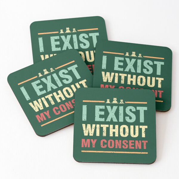 Item preview, I Exist Without My Consent Vintage   designed and sold by litzyminhodges.