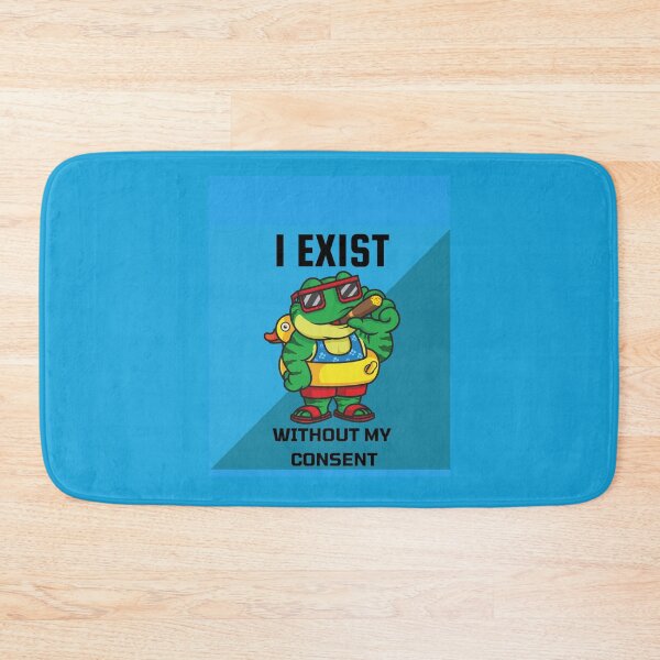 Item preview, I Exist Without My Consent, Funny Frog Graphic  designed and sold by litzyminhodges.