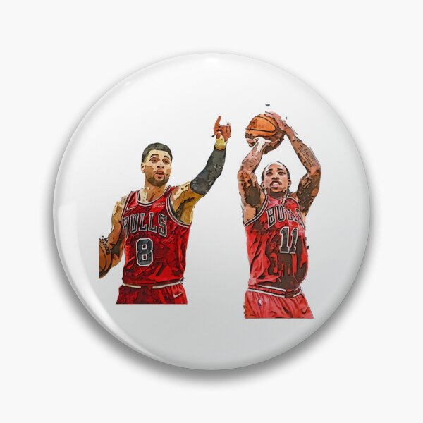 Item preview, Zach Lavine Demar Derozan Sports Art Print - Chicago Bulls Wall Art designed and sold by kajajume.