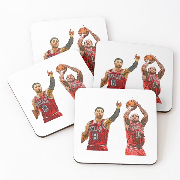 Item preview, Zach Lavine Demar Derozan Sports Art Print - Chicago Bulls Wall Art designed and sold by kajajume.