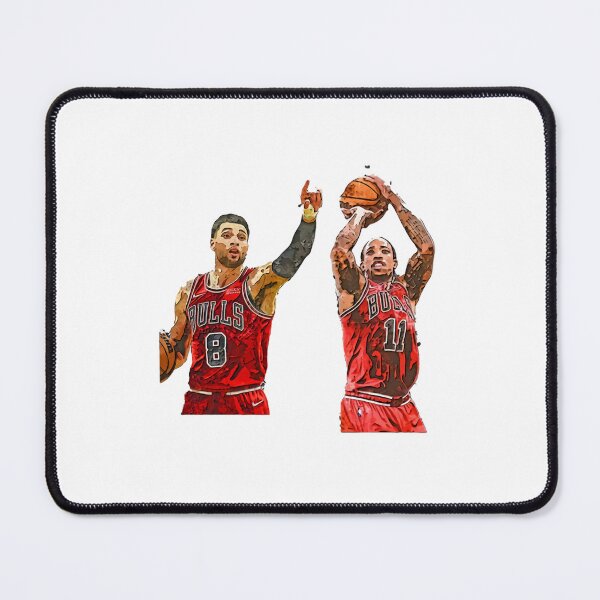 Item preview, Zach Lavine Demar Derozan Sports Art Print - Chicago Bulls Wall Art designed and sold by kajajume.
