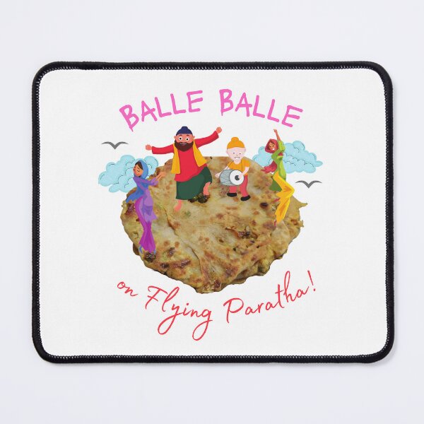 Item preview, Balle Balle on flying PARATHA! | Sky Bhangra | Funny Desi designed and sold by CosmicStory.