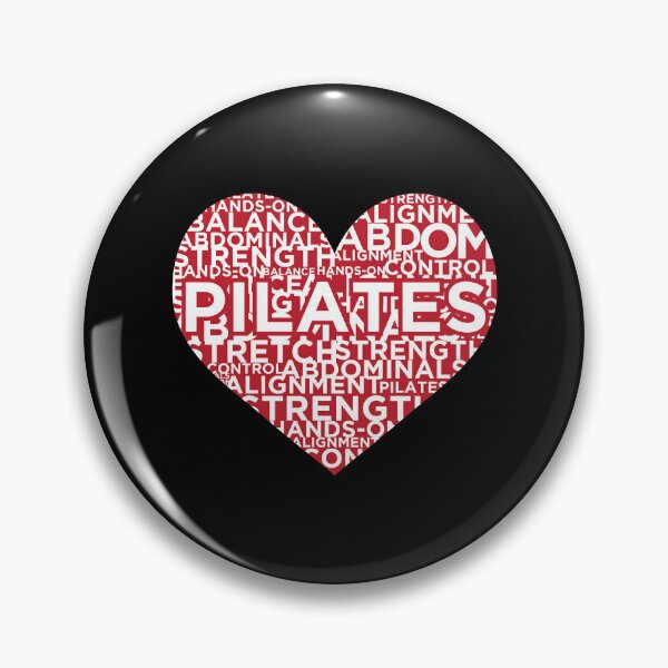 Item preview, I Love Pilates Heart Saying Workout Fitness Gym designed and sold by ElizabethNajma.