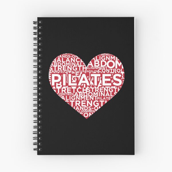 Item preview, I Love Pilates Heart Saying Workout Fitness Gym designed and sold by ElizabethNajma.