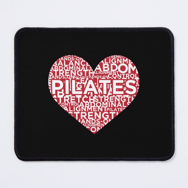 Item preview, I Love Pilates Heart Saying Workout Fitness Gym designed and sold by ElizabethNajma.