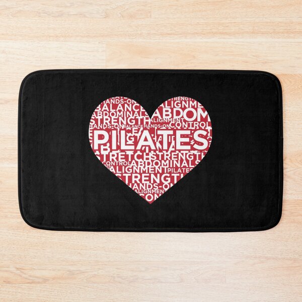 Item preview, I Love Pilates Heart Saying Workout Fitness Gym designed and sold by ElizabethNajma.