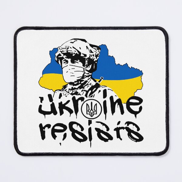 Item preview, Ukraine Resists; Ukrainian Resistance; designed and sold by StickerApe.