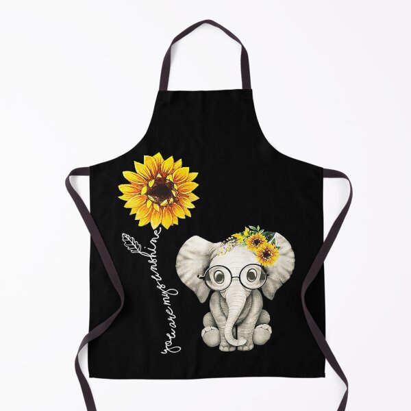 Item preview, You Are My Sunshine Hippie Sunflower Elephant designed and sold by SkylerKason.