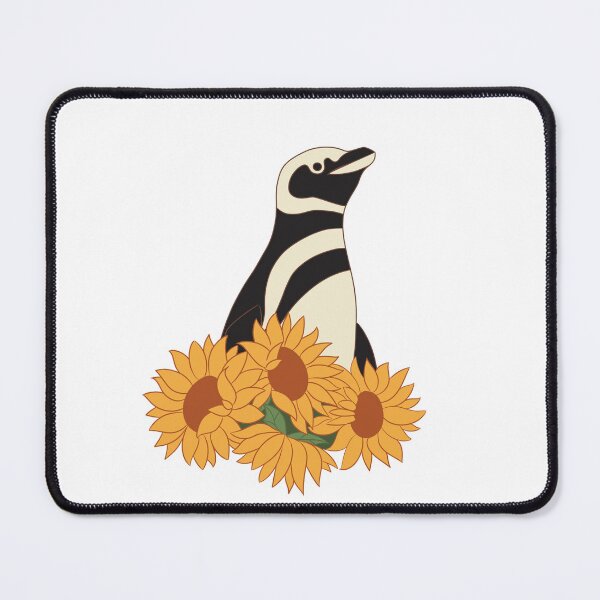 Item preview, South African Penguin and Sunflowers designed and sold by Emmyteddy.