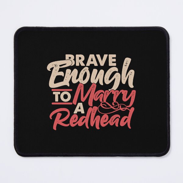 Item preview, Marry Redhead Redheads Husband Wife Ginger Gift designed and sold by ElizabethNajma.