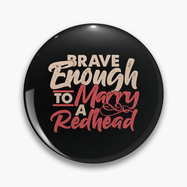 Item preview, Marry Redhead Redheads Husband Wife Ginger Gift designed and sold by ElizabethNajma.
