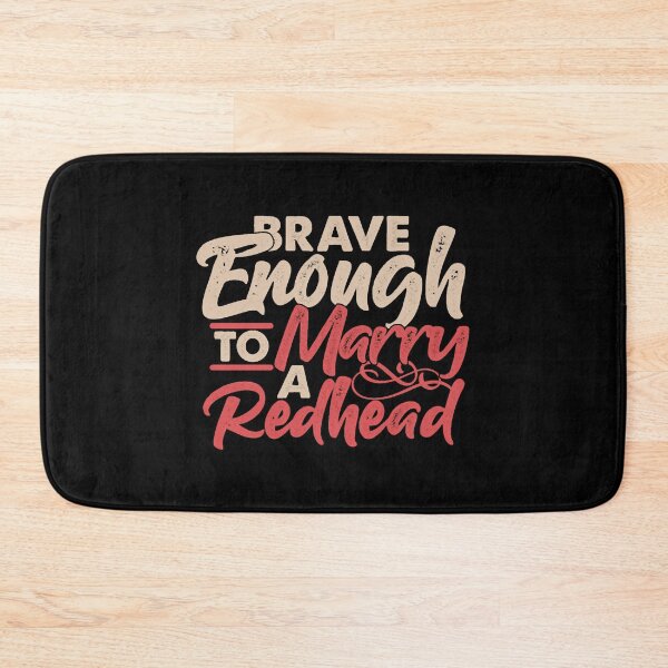 Item preview, Marry Redhead Redheads Husband Wife Ginger Gift designed and sold by ElizabethNajma.