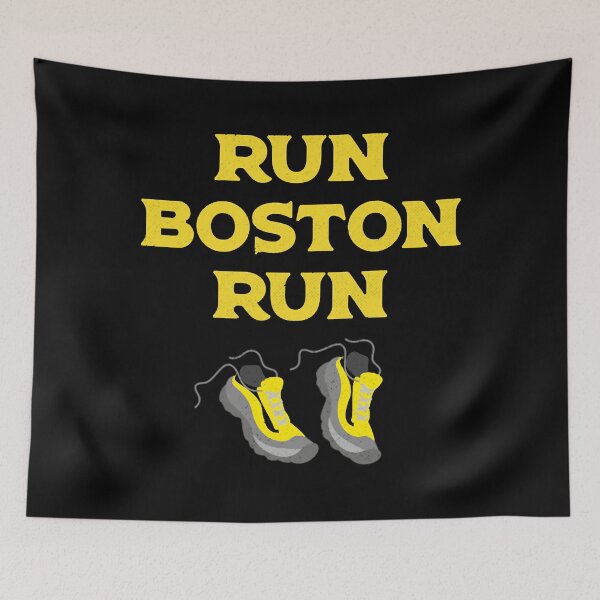 Item preview, Run Boston Run Running Marathon designed and sold by ElizabethNajma.