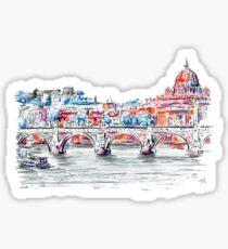 Modern Italian Art - Rome Sticker
