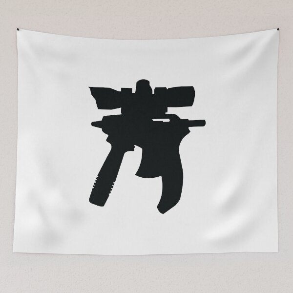 Item preview, Tactical Glue Gun Meme (Black Silhouette) designed and sold by Rzera-.
