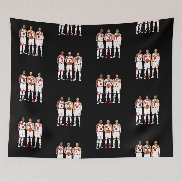 Item preview, Copy of Zach Lavine Demar Derozan Sports Art Print designed and sold by kajajume.