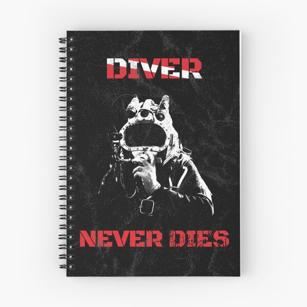 Item preview, Diver Never Dies designed and sold by Ocean X.