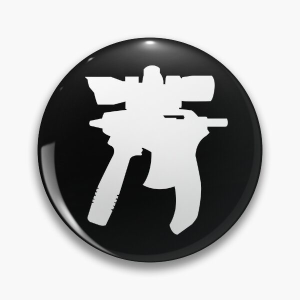 Item preview, Tactical Glue Gun Meme (White Silhouette) designed and sold by Rzera-.
