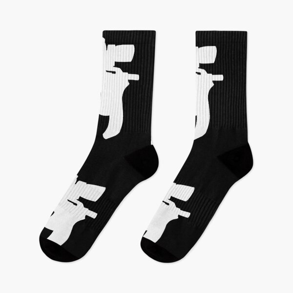 Item preview, Tactical Glue Gun Meme (White Silhouette) designed and sold by Rzera-.