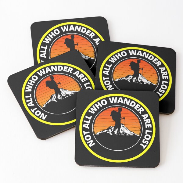Item preview, Not All Who Wander Are Lost mountain climber designed and sold by RGRamsey.