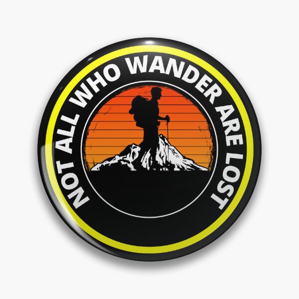 Item preview, Not All Who Wander Are Lost mountain climber designed and sold by RGRamsey.