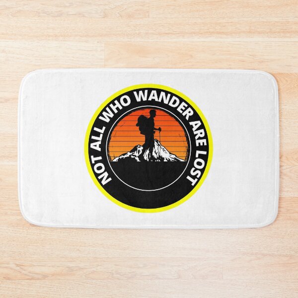 Item preview, Not All Who Wander Are Lost mountain climber designed and sold by RGRamsey.