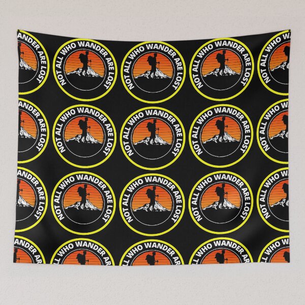 Item preview, Not All Who Wander Are Lost mountain climber designed and sold by RGRamsey.