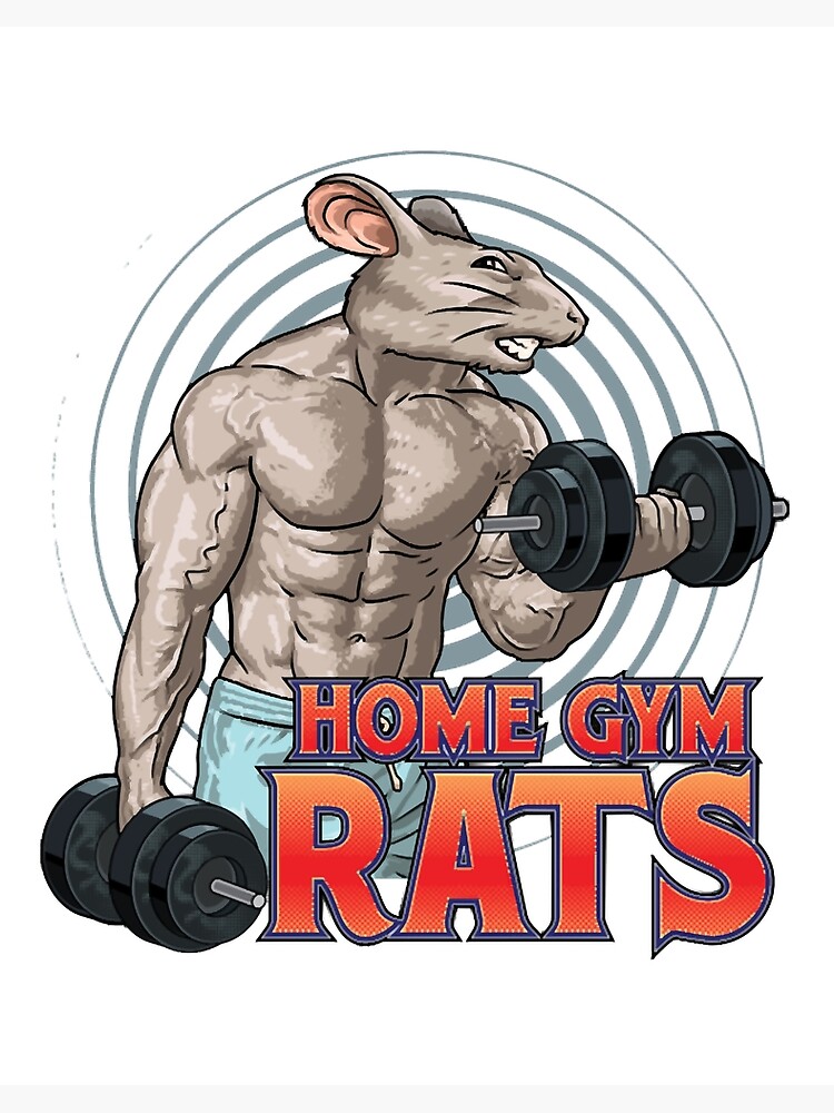 Gym rats - Art Print