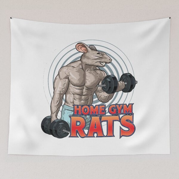 Item preview, Jacked Home Gym Rat designed and sold by SharonLaciana.